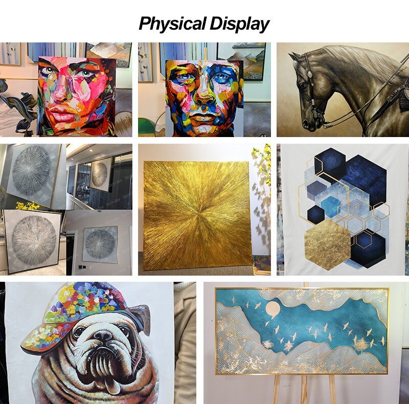 Pinturas al óleo modernas y abstractas de caballos pintadas a mano sobre lienzo, imágenes de animales pop art para pared, decoración del hogar y sala de estar, quadros Pinturas al óleo modernas y abstractas de caballos pintadas a mano sobre lienzo, imágenes de animales pop art para pared, decoración del hogar y sala de estar, quadros