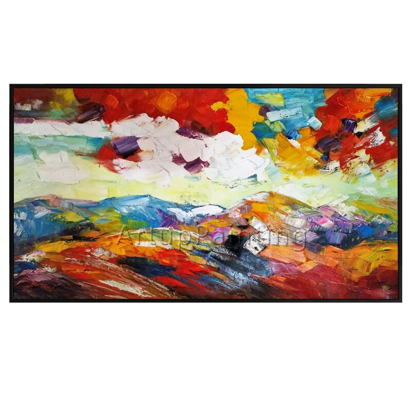 N&oacute;rdicos pinturas al &oacute;leo sobre lienzo arte de pared fotos para vivir casa habitaci&oacute;n decoraci&oacute;n hecha a mano abstracto moderno quadro cuadros decoracion56