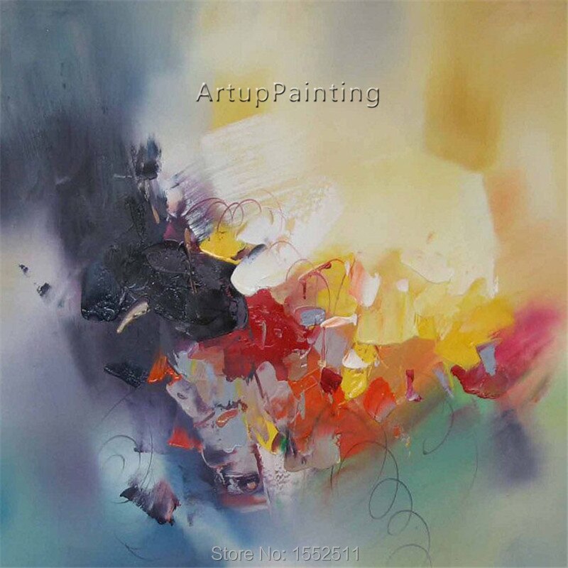Pintura de lienzo n&oacute;rdico para decoraci&oacute;n del hogar, arte acr&iacute;lico abstracto moderno, im&aacute;genes art&iacute;sticas de pared para sala de estar, cuadros, decoraci&oacute;n 6