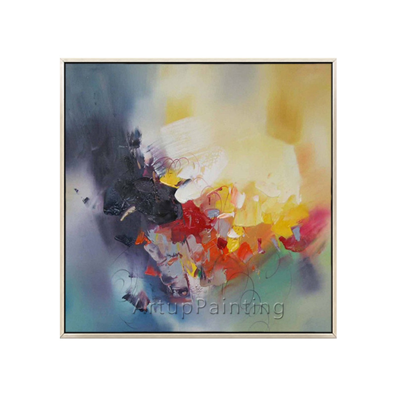 Pintura de lienzo n&oacute;rdico para decoraci&oacute;n del hogar, arte acr&iacute;lico abstracto moderno, im&aacute;genes art&iacute;sticas de pared para sala de estar, cuadros, decoraci&oacute;n 6