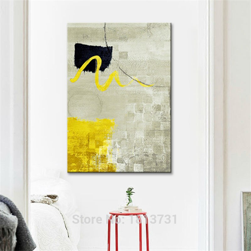 Pinturas al &oacute;leo sobre lienzo pintadas a mano, im&aacute;genes art&iacute;sticas de pared para sala de estar, cuadros abstractos modernos y grandes, decoraci&oacute;n del hogar
