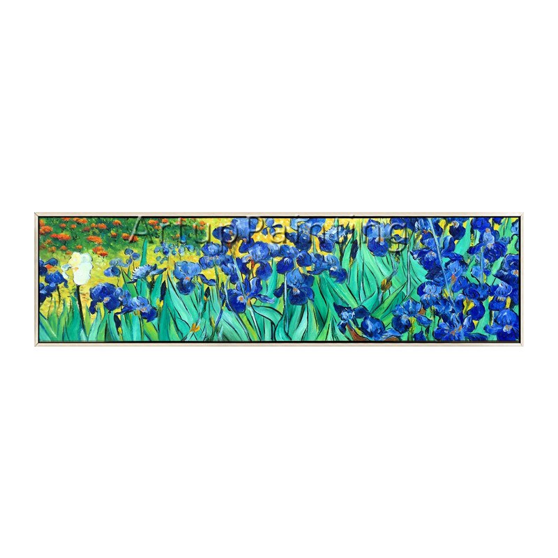 Pintura en lienzo pintada a mano, im&aacute;genes art&iacute;sticas de pared de van Gogh para sala de estar, cama, hogar, reproducci&oacute;n decorativa vintage para el hogar 2
