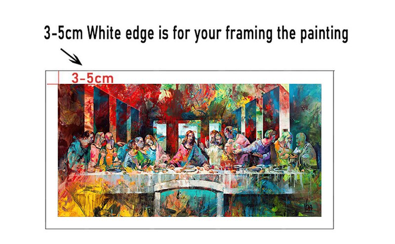 Pintura en lienzo de Arte de Graffiti de Da Vinci, impresiones de p&oacute;ster famoso, imagen de pared para sala de estar, decoraci&oacute;n del hogar, tama&ntilde;o grande, la &uacute;ltima cena