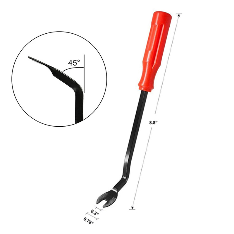 Kit de herramientas de desmontaje de reparaci&oacute;n de Audio de coche, Panel de Clip de puerta, deslizamiento y rayado, herramientas de desmontaje de Panel de instrumentos de Audio