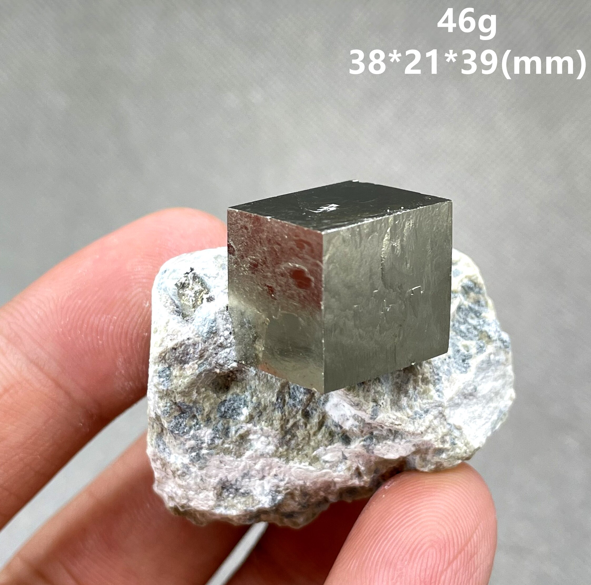 &iexcl;Nuevo! Cuboide espa&ntilde;ol 100% natural brillante, pirita, esp&eacute;cimen mineral, piedras y cristales curativos, cuarzo