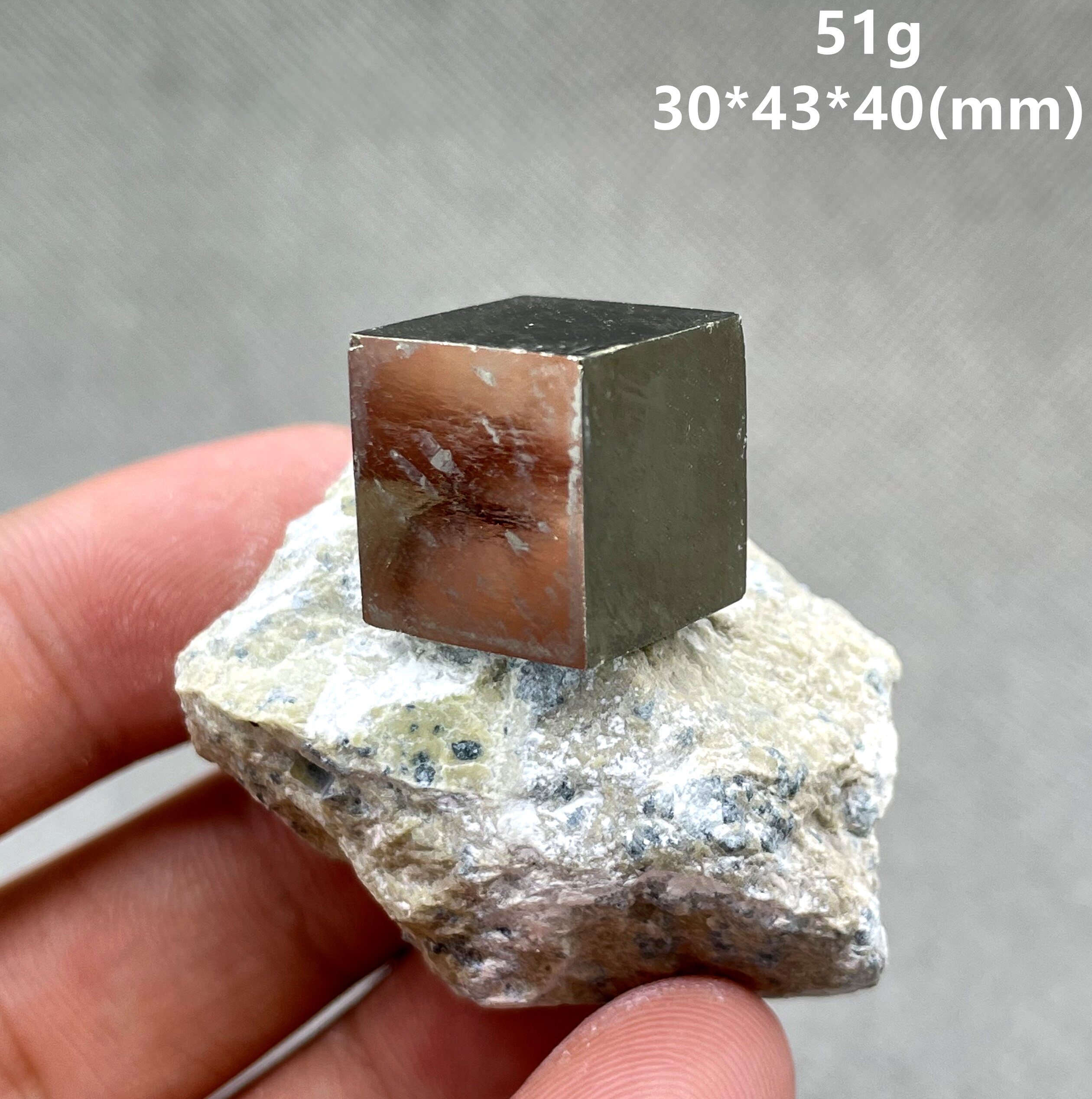 &iexcl;Nuevo! Cuboide espa&ntilde;ol 100% natural brillante, pirita, esp&eacute;cimen mineral, piedras y cristales curativos, cuarzo