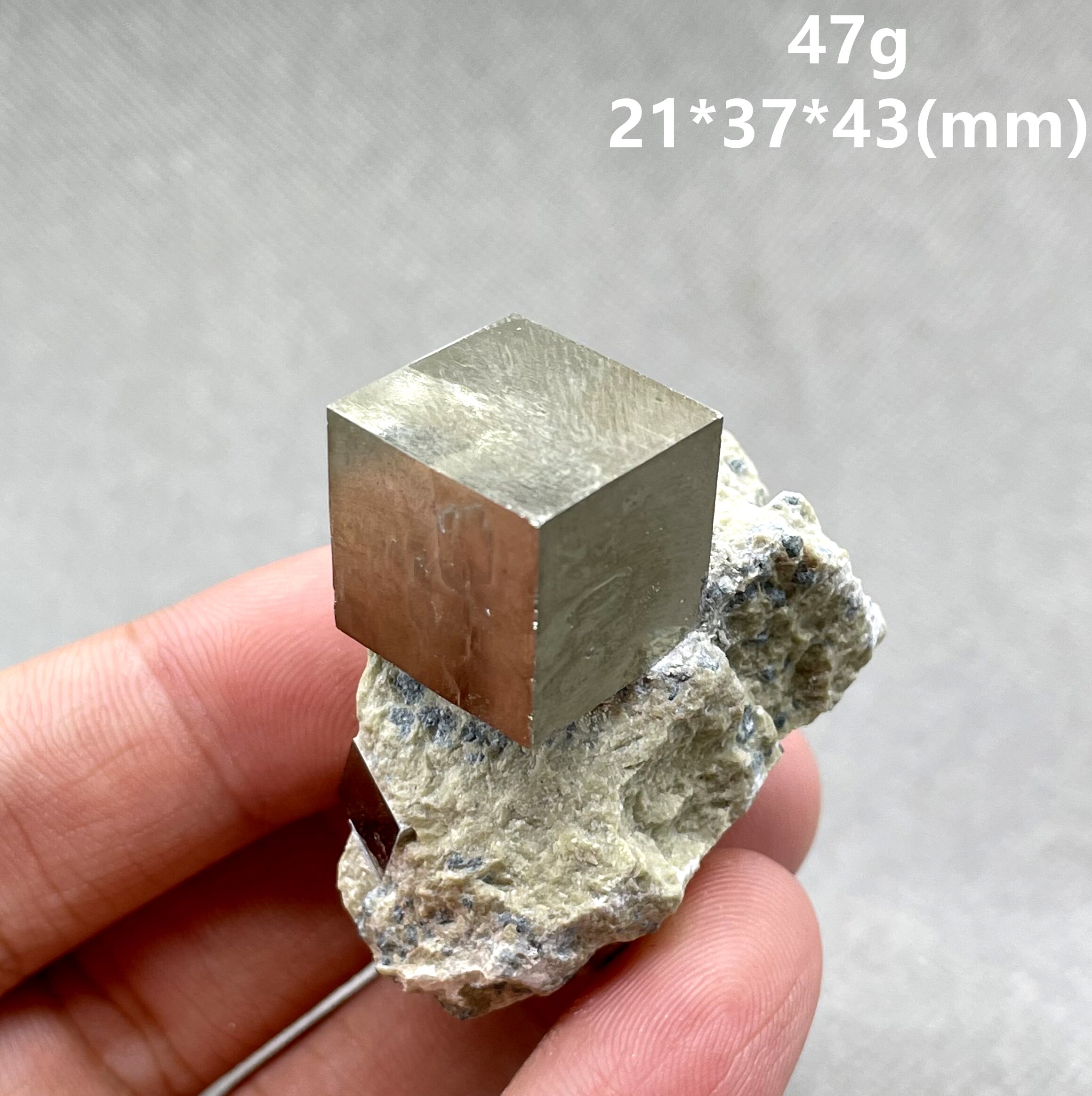 &iexcl;Nuevo! Cuboide espa&ntilde;ol 100% natural brillante, pirita, esp&eacute;cimen mineral, piedras y cristales curativos, cuarzo