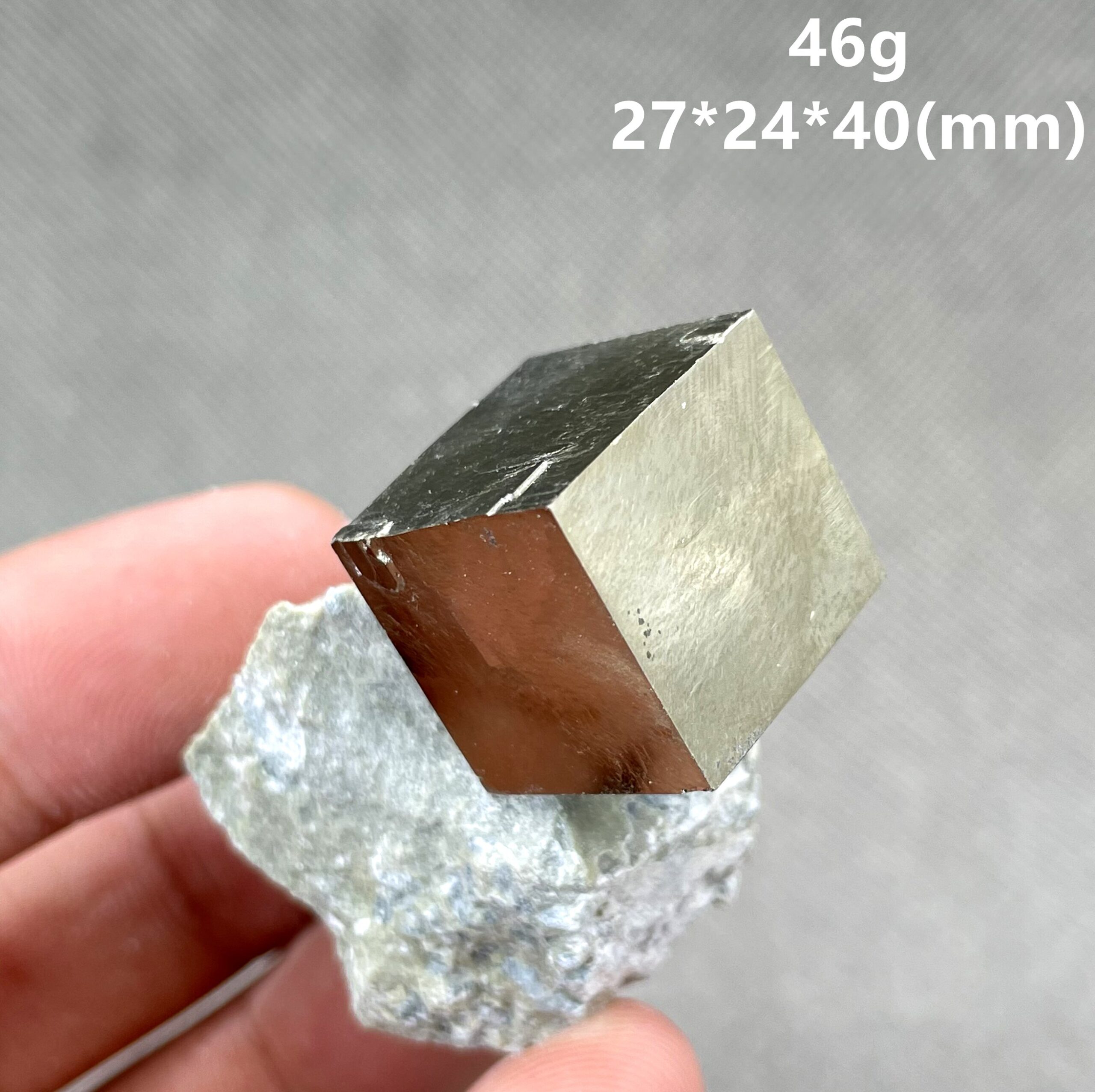 &iexcl;Nuevo! Cuboide espa&ntilde;ol 100% natural brillante, pirita, esp&eacute;cimen mineral, piedras y cristales curativos, cuarzo
