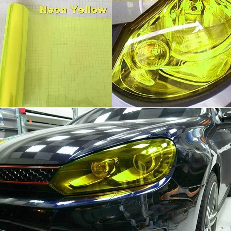 Pegatinas de pel&iacute;cula para luces de coche, 30/40x60cm, luz trasera te&ntilde;ida, l&aacute;mina adhesiva lateral, accesorios de pel&iacute;cula de luz de freno impermeables