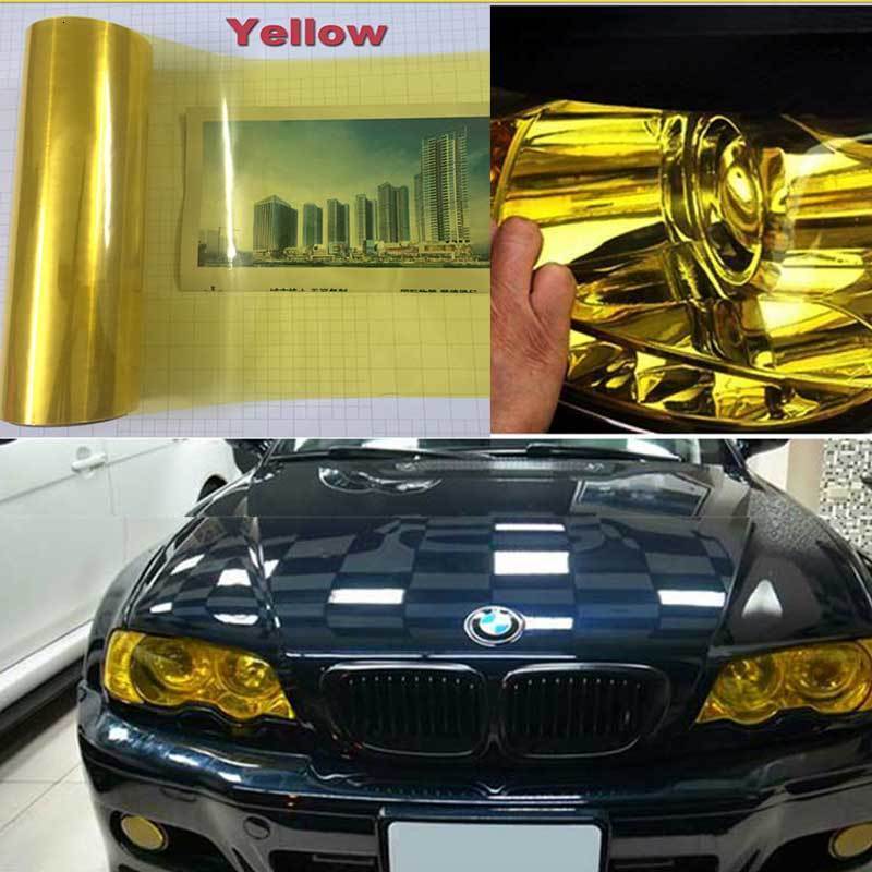 Pegatinas de pel&iacute;cula para luces de coche, 30/40x60cm, luz trasera te&ntilde;ida, l&aacute;mina adhesiva lateral, accesorios de pel&iacute;cula de luz de freno impermeables