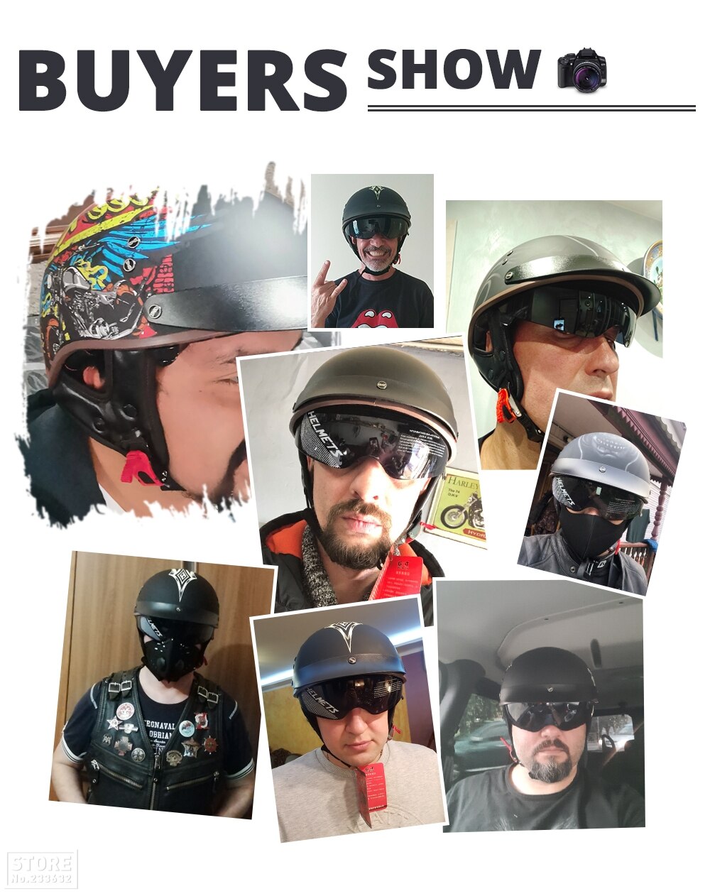 GXT-Casco de motocicleta abierto retro con certificaci&oacute;n DOT, accesorio protector para moto, protecci&oacute;n para la cabeza, motorista de scooter