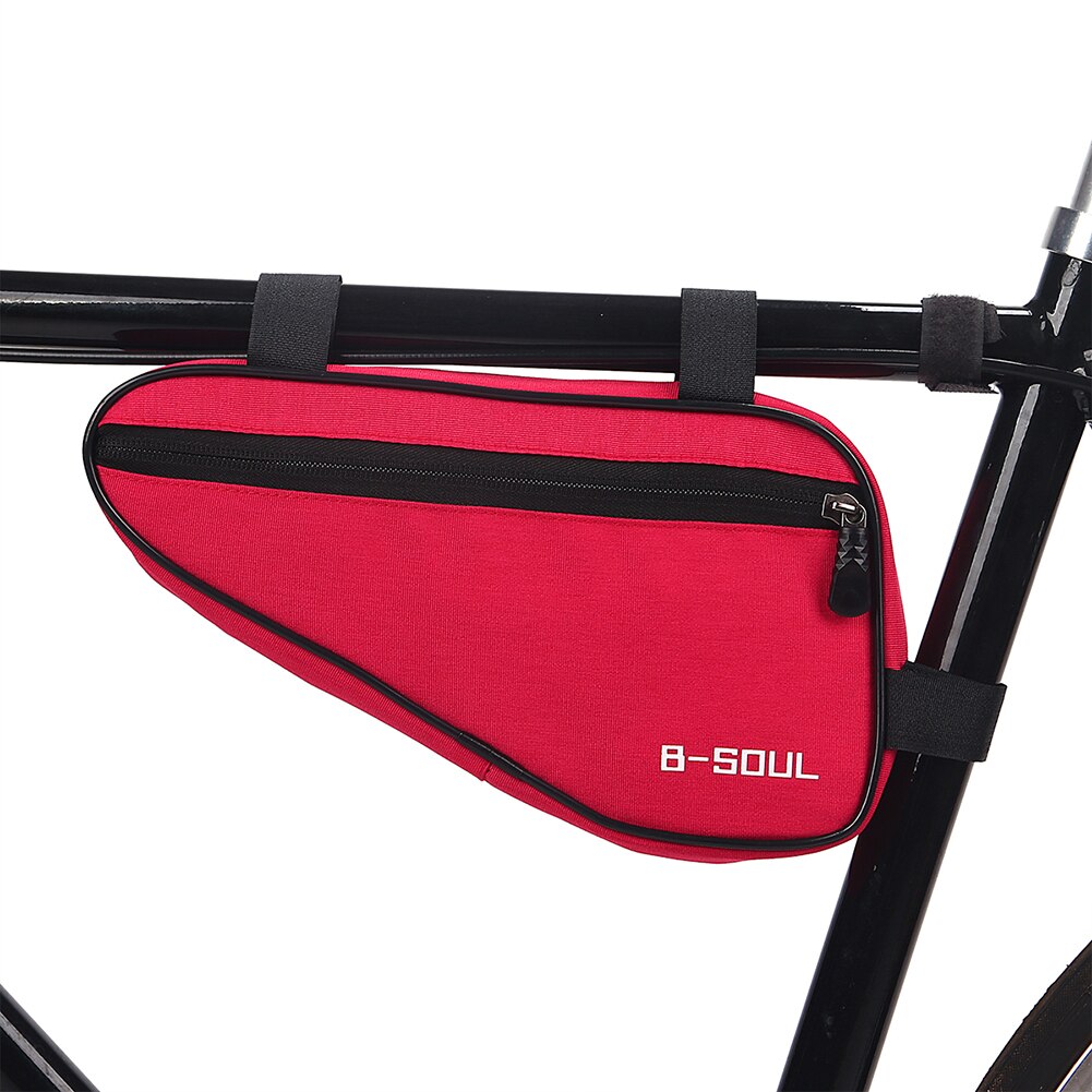 Bolsa triangular impermeable para bicicleta, bolsa para marco de tubo frontal, bolsa para bicicleta de monta&ntilde;a, bolsa para marco.