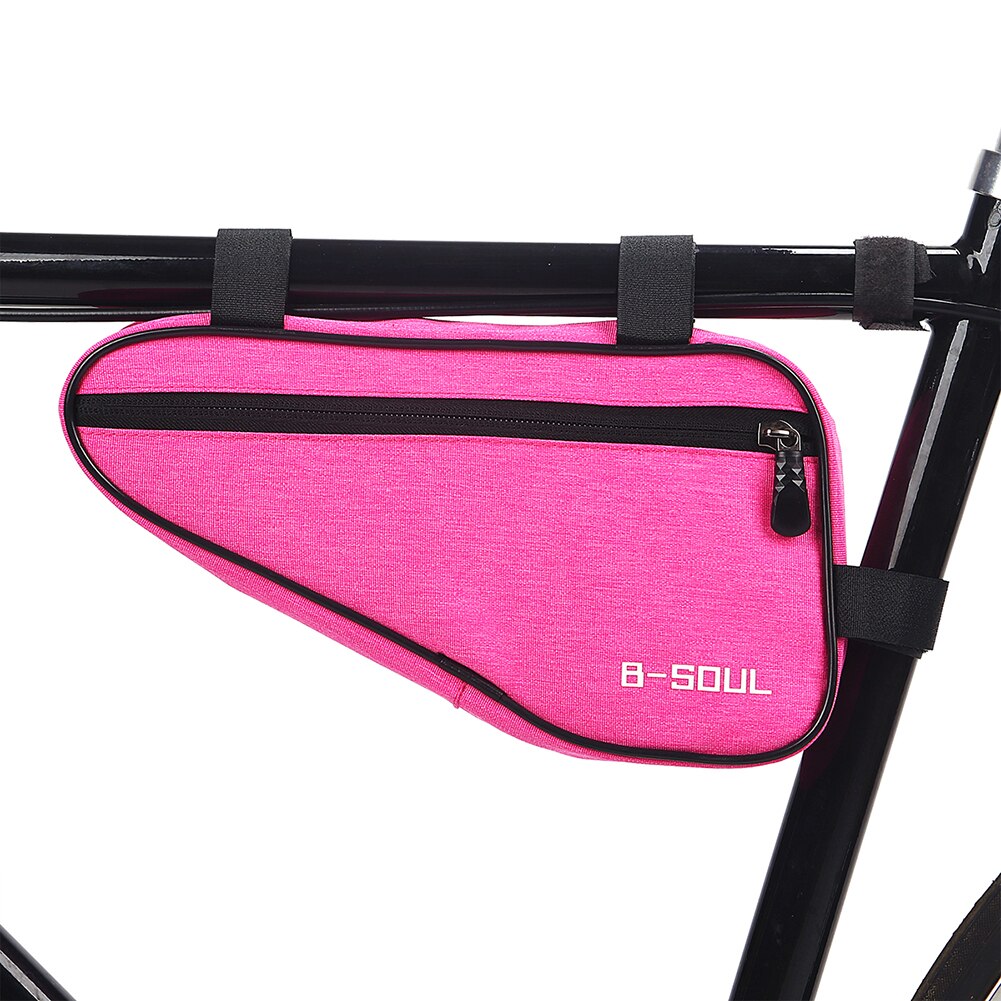 Bolsa triangular impermeable para bicicleta, bolsa para marco de tubo frontal, bolsa para bicicleta de monta&ntilde;a, bolsa para marco.