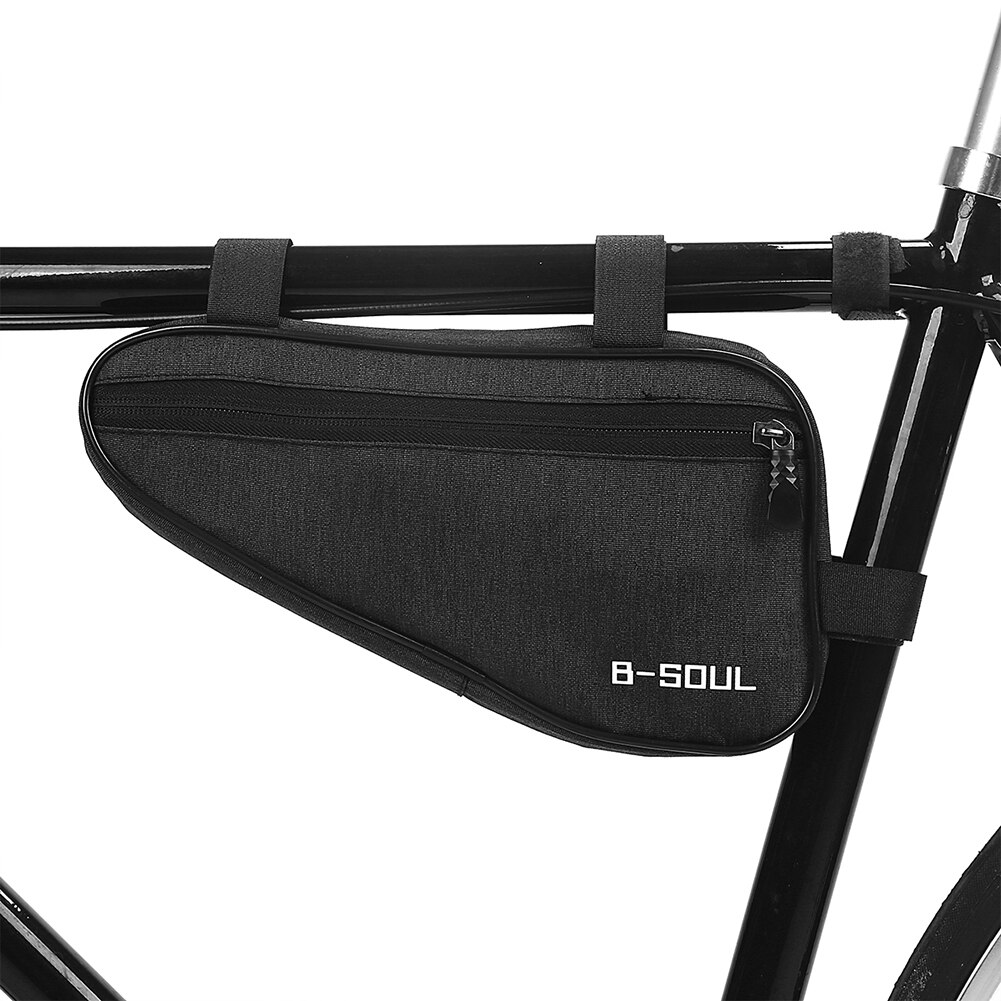 Bolsa triangular impermeable para bicicleta, bolsa para marco de tubo frontal, bolsa para bicicleta de monta&ntilde;a, bolsa para marco.