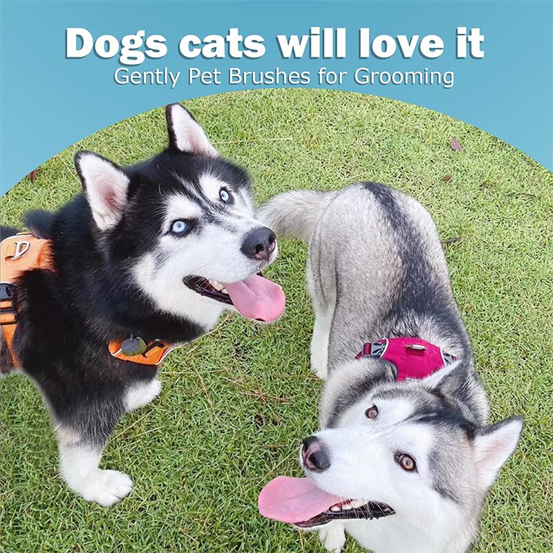 Cepillo profesional para Deshedding de mascotas, peine para perros y gatos, rastrillo, herramientas de aseo para cachorros, capa inferior, pelo volador