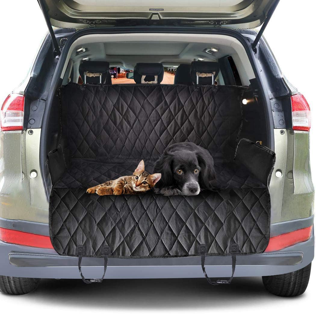 Funda impermeable para asiento de coche de perro, hamaca para mascotas, accesorios para coche, alfombrillas para maletero, Protector trasero para coche de perro