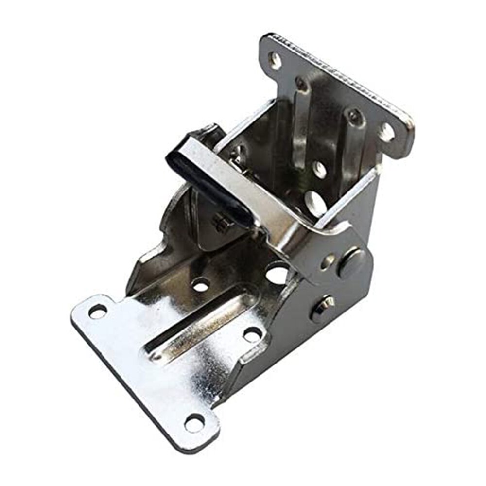 Marco de soporte plegable de hierro, bisagra autoblocante, accesorios de pata de mesa y fuelle, herramienta de Hardware para patas plegables, 1 pieza
