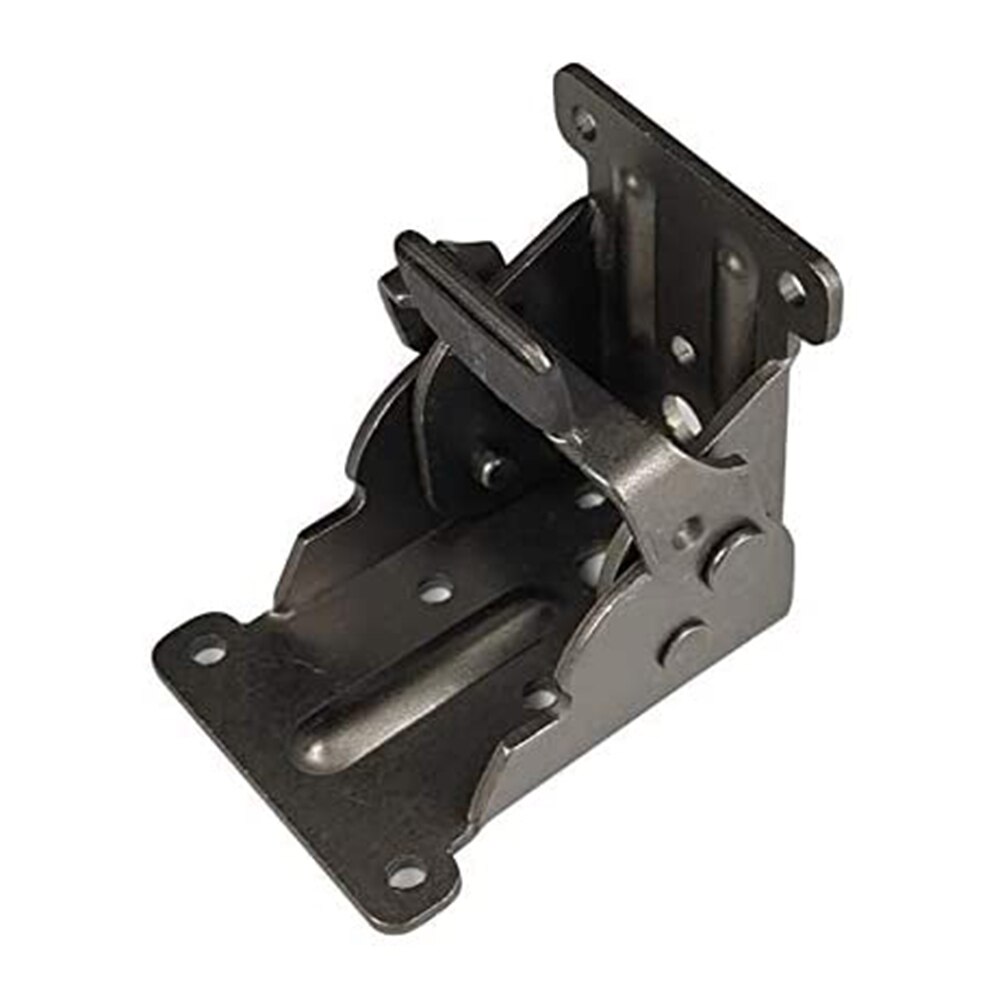 Marco de soporte plegable de hierro, bisagra autoblocante, accesorios de pata de mesa y fuelle, herramienta de Hardware para patas plegables, 1 pieza