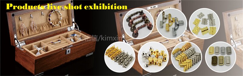 Bisagras de joyero de aleaci&oacute;n de Zinc, hardware de caja de madera de alto grado, bisagra de caja de cigarros/recolecci&oacute;n, env&iacute;o F w-093, 41mm x 44mm, 2 uds.