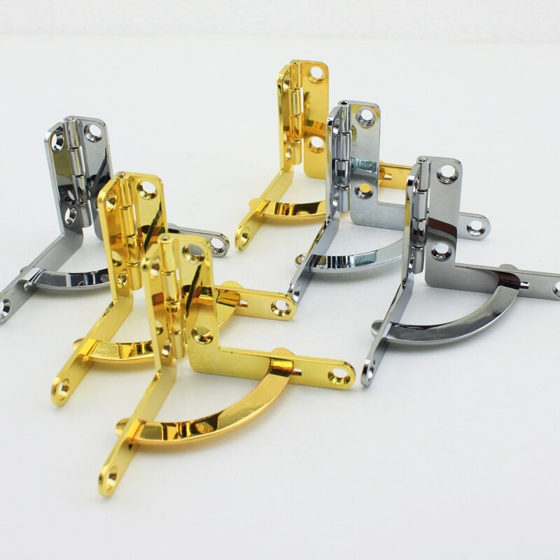 Bisagras de joyero de aleaci&oacute;n de Zinc, hardware de caja de madera de alto grado, bisagra de caja de cigarros/recolecci&oacute;n, env&iacute;o F w-093, 41mm x 44mm, 2 uds.