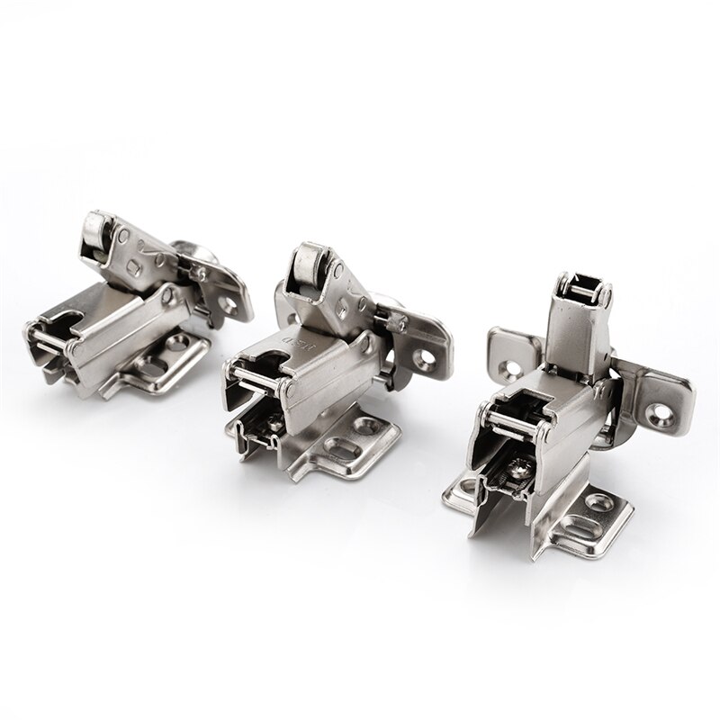 KAK-bisagra de armario de 175 grados, bisagra fija de acero laminado en fr&iacute;o, de hierro inoxidable, para puerta de armario, herrajes para muebles