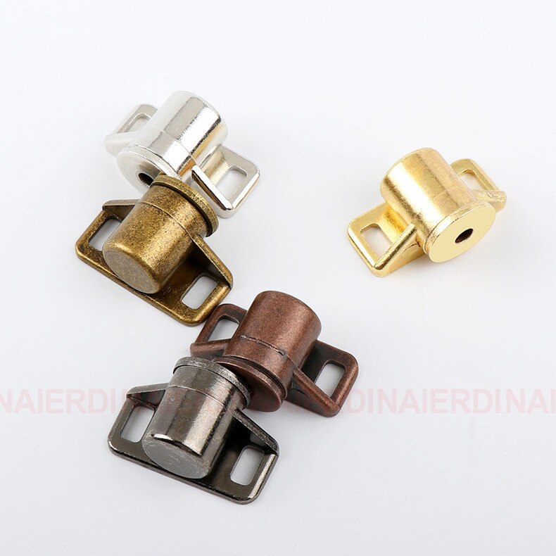 NAIERDI-pestillo magn&eacute;tico para puerta de armario, tope magn&eacute;tico para puerta de muebles, potente im&aacute;n de neodimio