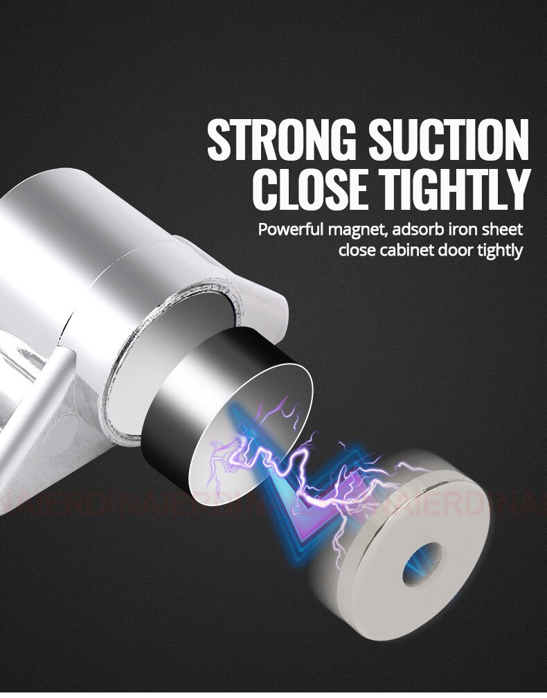 NAIERDI-pestillo magn&eacute;tico para puerta de armario, tope magn&eacute;tico para puerta de muebles, potente im&aacute;n de neodimio