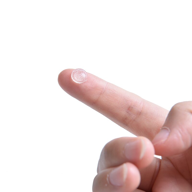 NAIERDI-parachoques de armario autoadhesivo, almohadillas de goma de silicona, trampas para armarios, coj&iacute;n duradero para evitar ruido, 40/50/80 Uds.