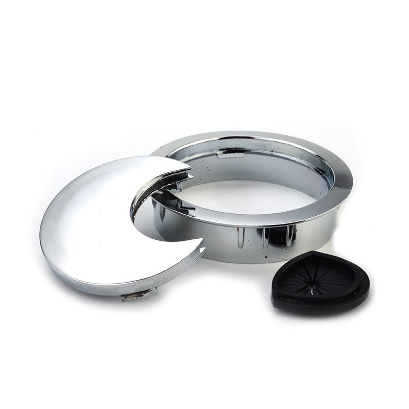 NAIERDI-Tapa para agujero (Gromet) de aleaci&oacute;n de Zinc para escritorio, ojal de ordenador, puerto de salida de Cable de mesa, caja de l&iacute;nea de superficie, herrajes para muebles