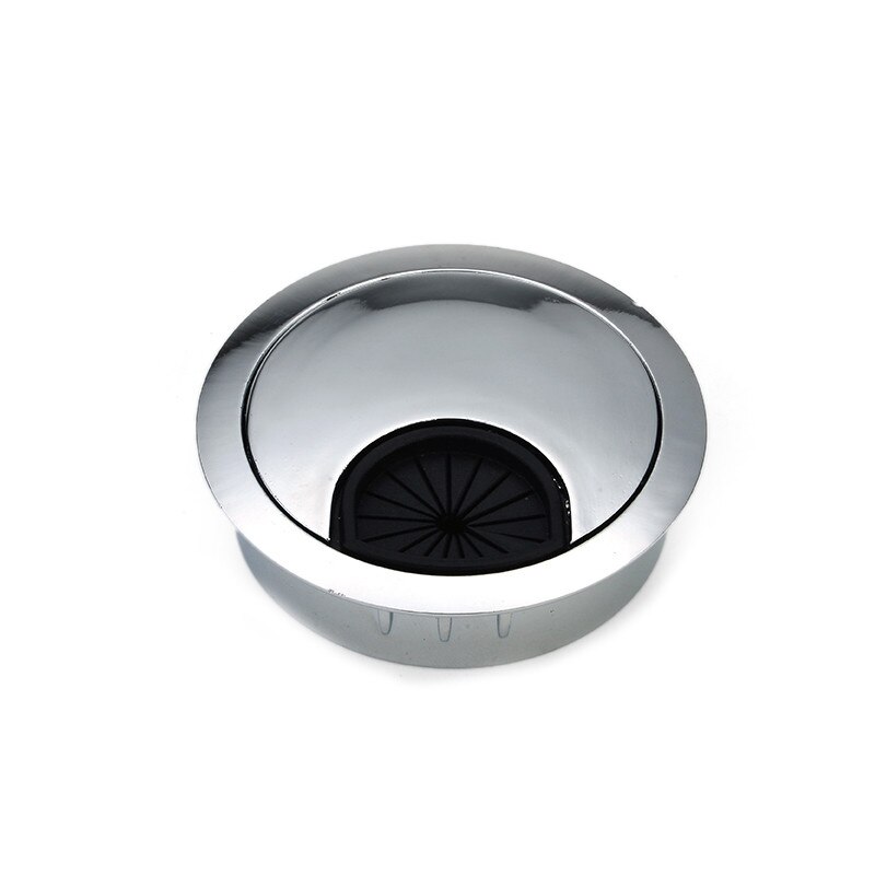 NAIERDI-Tapa para agujero (Gromet) de aleaci&oacute;n de Zinc para escritorio, ojal de ordenador, puerto de salida de Cable de mesa, caja de l&iacute;nea de superficie, herrajes para muebles