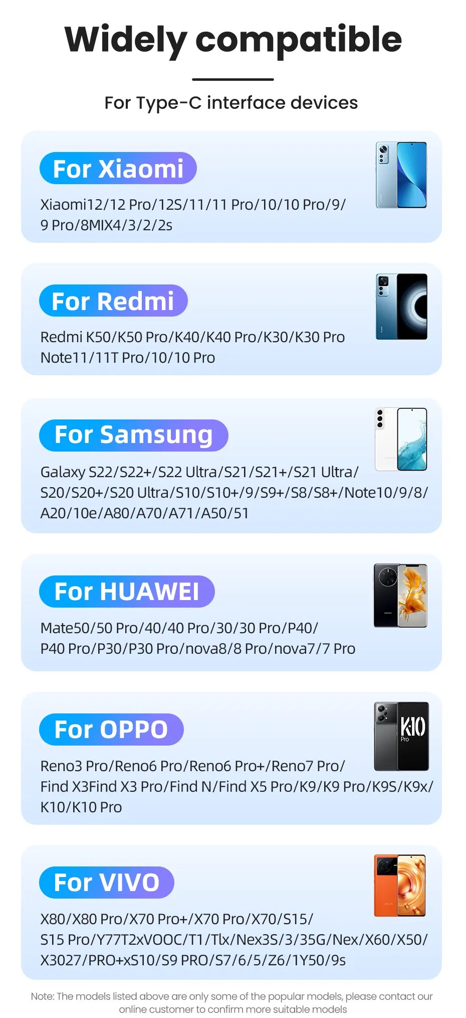 Rocoren-Cable USB tipo C de carga r&aacute;pida 3A, Cable de datos para tel&eacute;fono m&oacute;vil Xiaomi Poco F4 F3 Realme Samsung Huawei