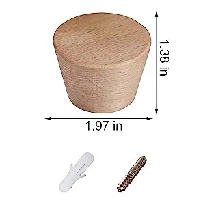 Paquete de 4 ganchos para abrigos, ganchos de madera para pared, ganchos decorativos de madera, ganchos resistentes, colgador de pared antiguo para sala de estar Paquete de 4 ganchos para abrigos, ganchos de madera para pared, ganchos decorativos de madera, ganchos resistentes, colgador de pared antiguo para sala de estar