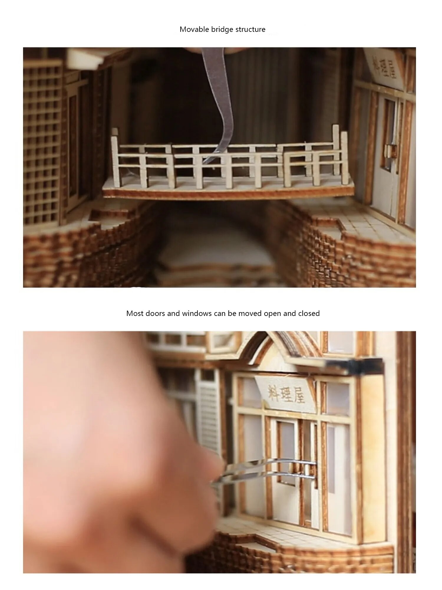 Ginzan Hot spring Kit de bricolaje, inserciones de Nook de libros de madera, sujetalibros de arte, decoraci&oacute;n de estanter&iacute;a, soporte de Anime Spirited Away