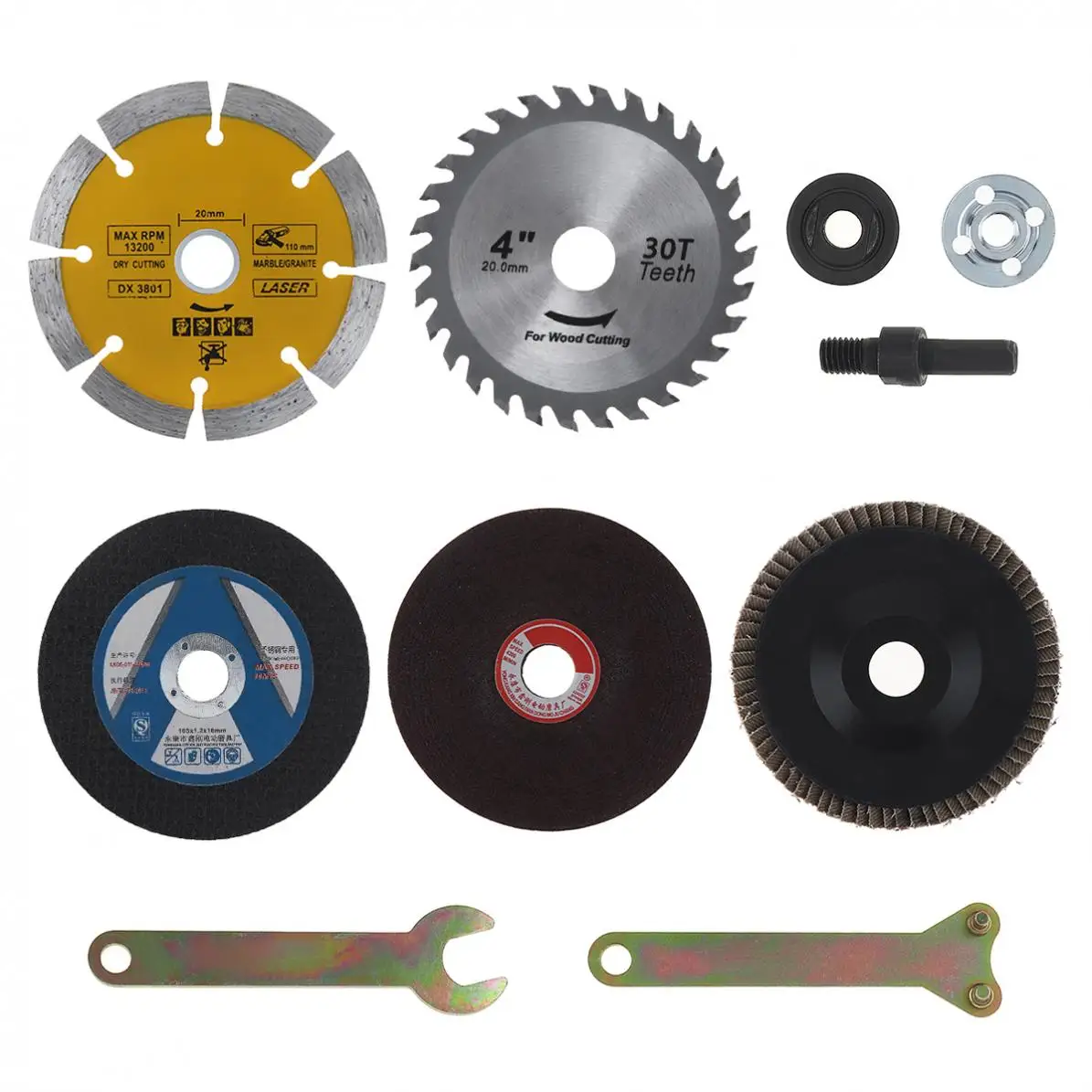 Accesorios de carpinter&iacute;a con mango de conversi&oacute;n de metal para herramientas funcionales