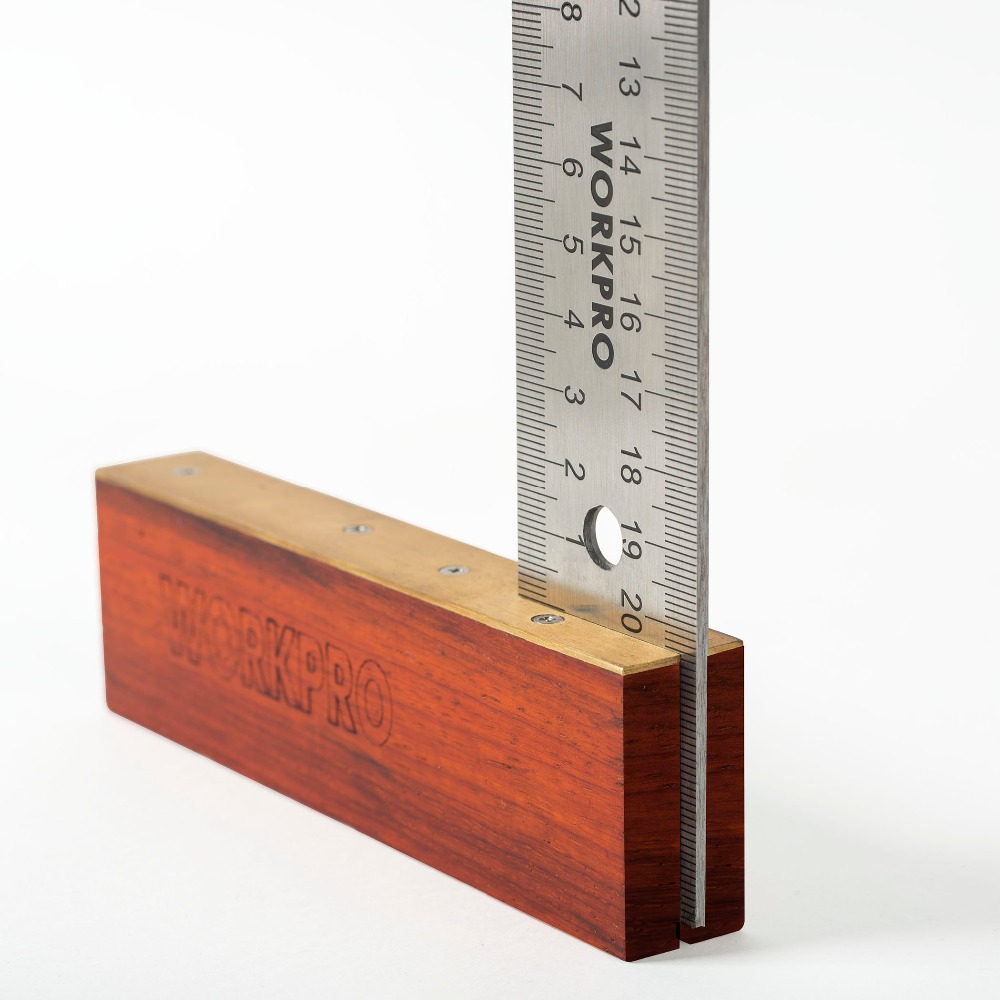 Par de reglas de &aacute;ngulo para carpinter&iacute;a