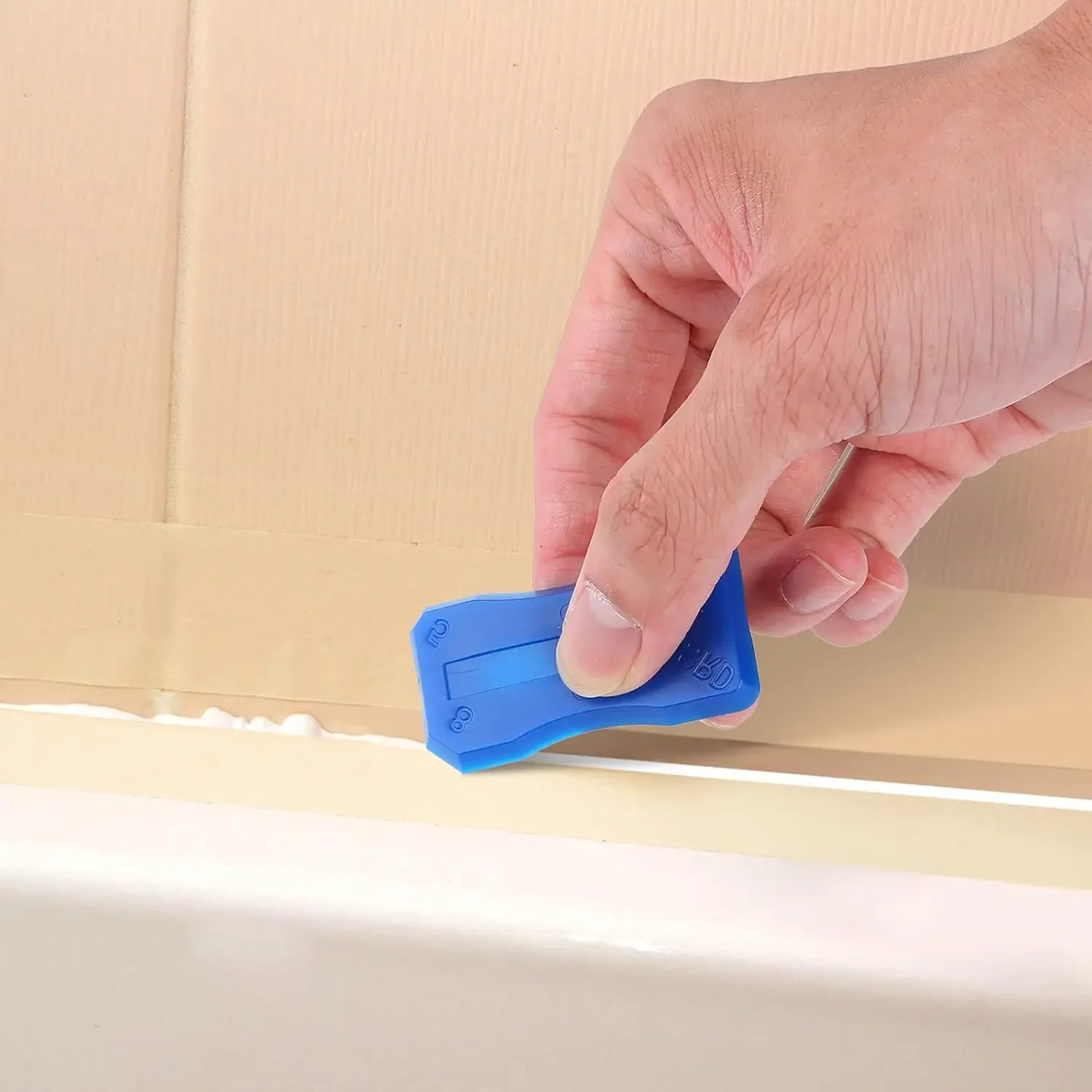 Kit de herramientas para calafateo de silicona, esparcidor sellador de juntas, esp&aacute;tula, raspador para azulejos, ventanas, lechada, eliminaci&oacute;n de bordes, herramientas de construcci&oacute;n de cocina