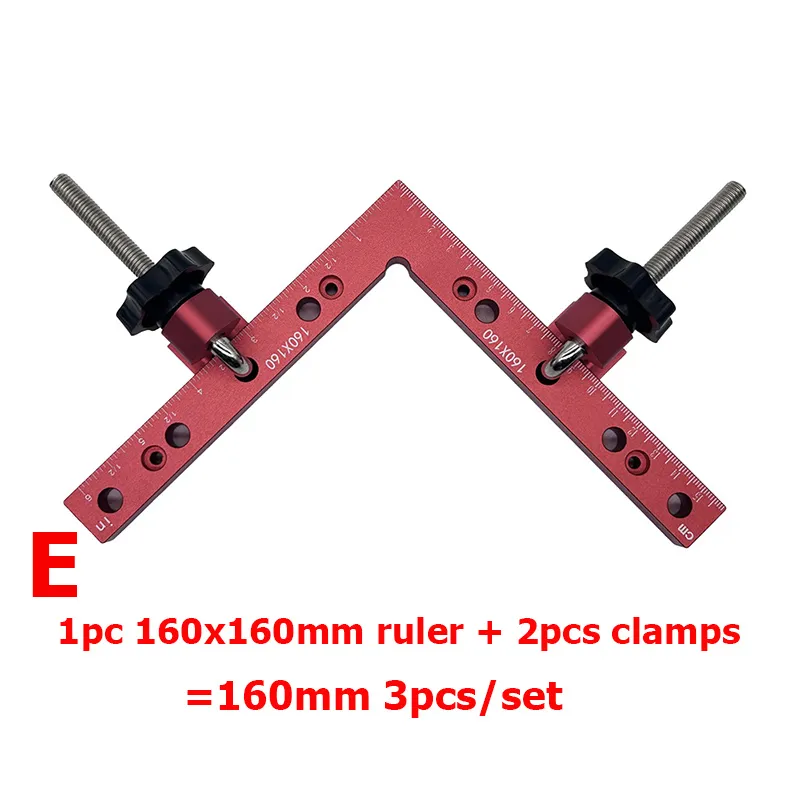 Herramienta de abrazaderas de &aacute;ngulo recto para carpinter&iacute;a