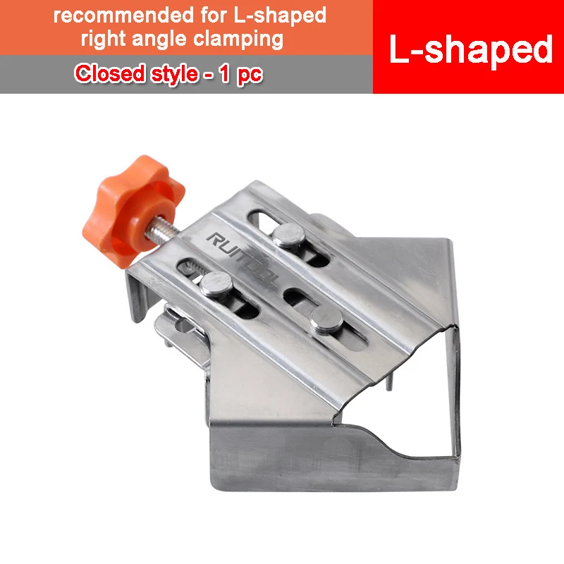 Abrazaderas de &aacute;ngulo recto cuadrados de posicionamiento de 90 grados para carpinter&iacute;a, abrazadera de esquina, Herramienta de sujeci&oacute;n de carpintero para gabinetes