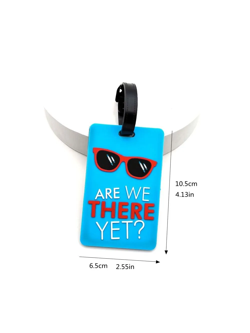 1PCS Luggage Tags Travel Accessories Silicone Suitcase Tags Fashion Style Silicon Portable Travel Label ID Address Holder