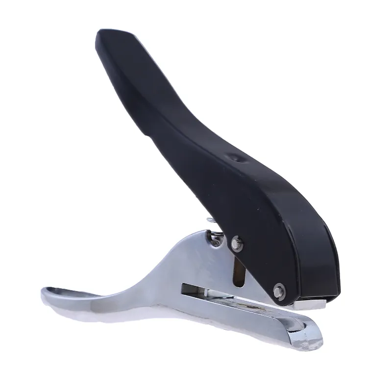 Cubiertas de tornillos, perforadora de apertura, alicates redondos, tarjeta de papel fotogr&aacute;fico de cr&eacute;dito, perforadora redonda de esquina, cortador de papel, agujero oculto