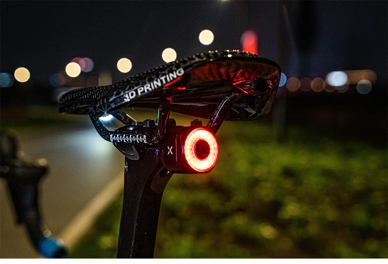 XOSS-luz trasera XR Pro Team Sync para bicicleta, con sensor de freno autom&aacute;tico, recargable, resistente al agua