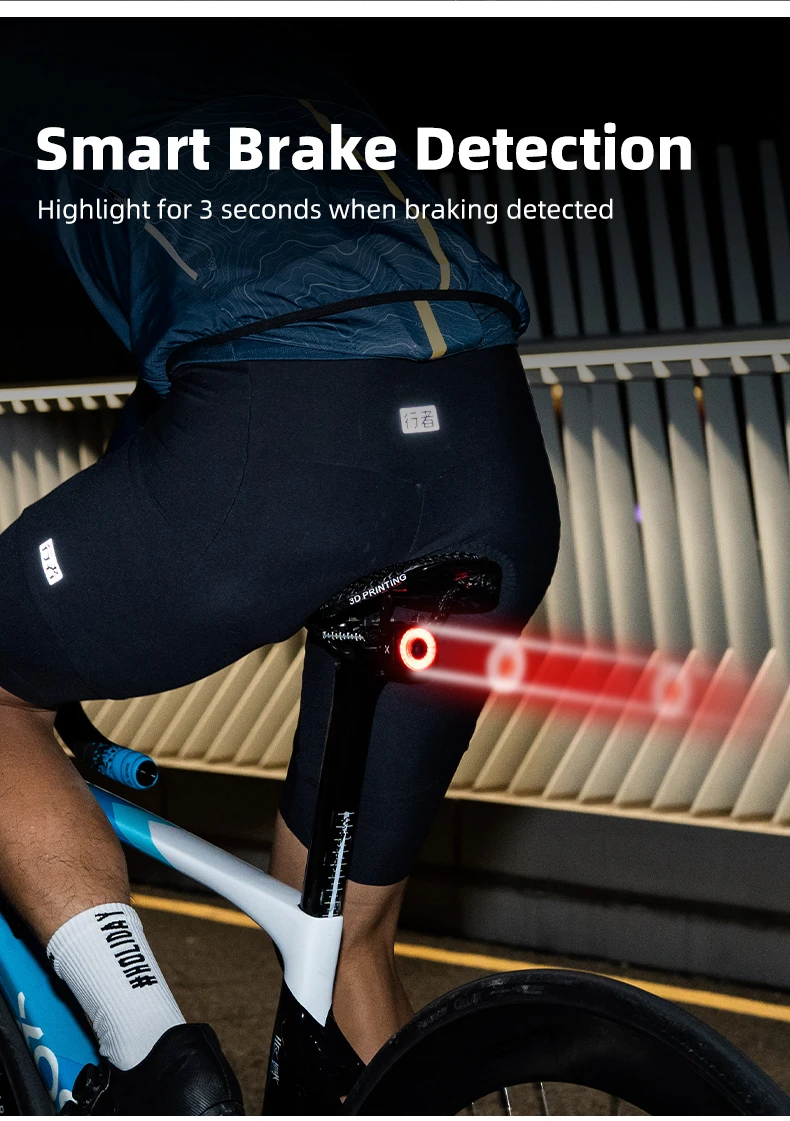 XOSS-luz trasera XR Pro Team Sync para bicicleta, con sensor de freno autom&aacute;tico, recargable, resistente al agua