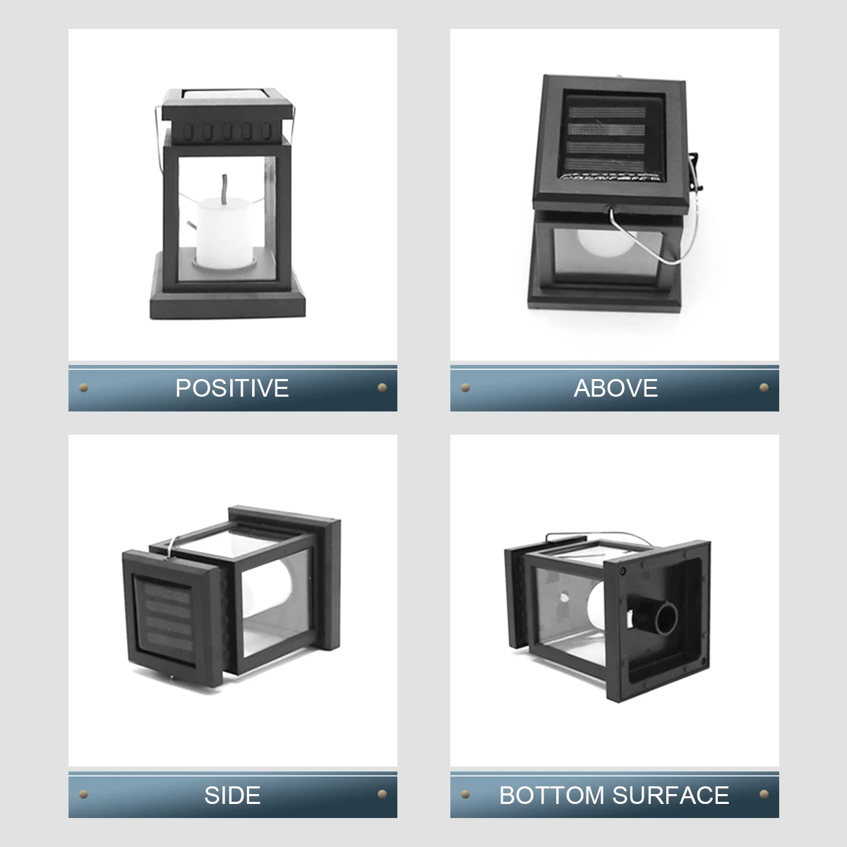 Linterna de vela Solar para exteriores, farol LED Solar para exteriores, IP44 impermeable, luz colgante, encendido/apagado autom&aacute;tico, luz de paisaje Solar