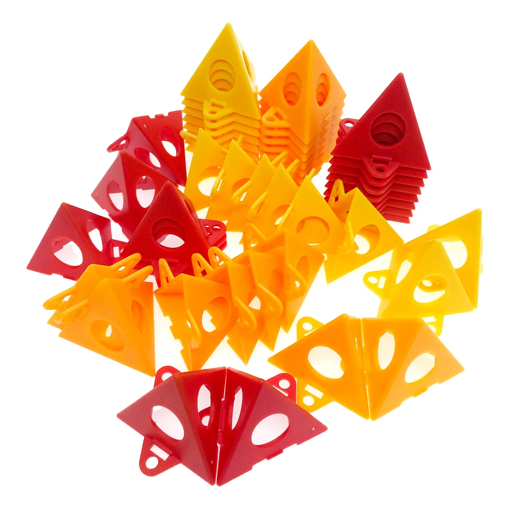 16pcs mini herramienta de soporte de pintura accesorios de carpinter&iacute;a almohadillas de pintura triangular