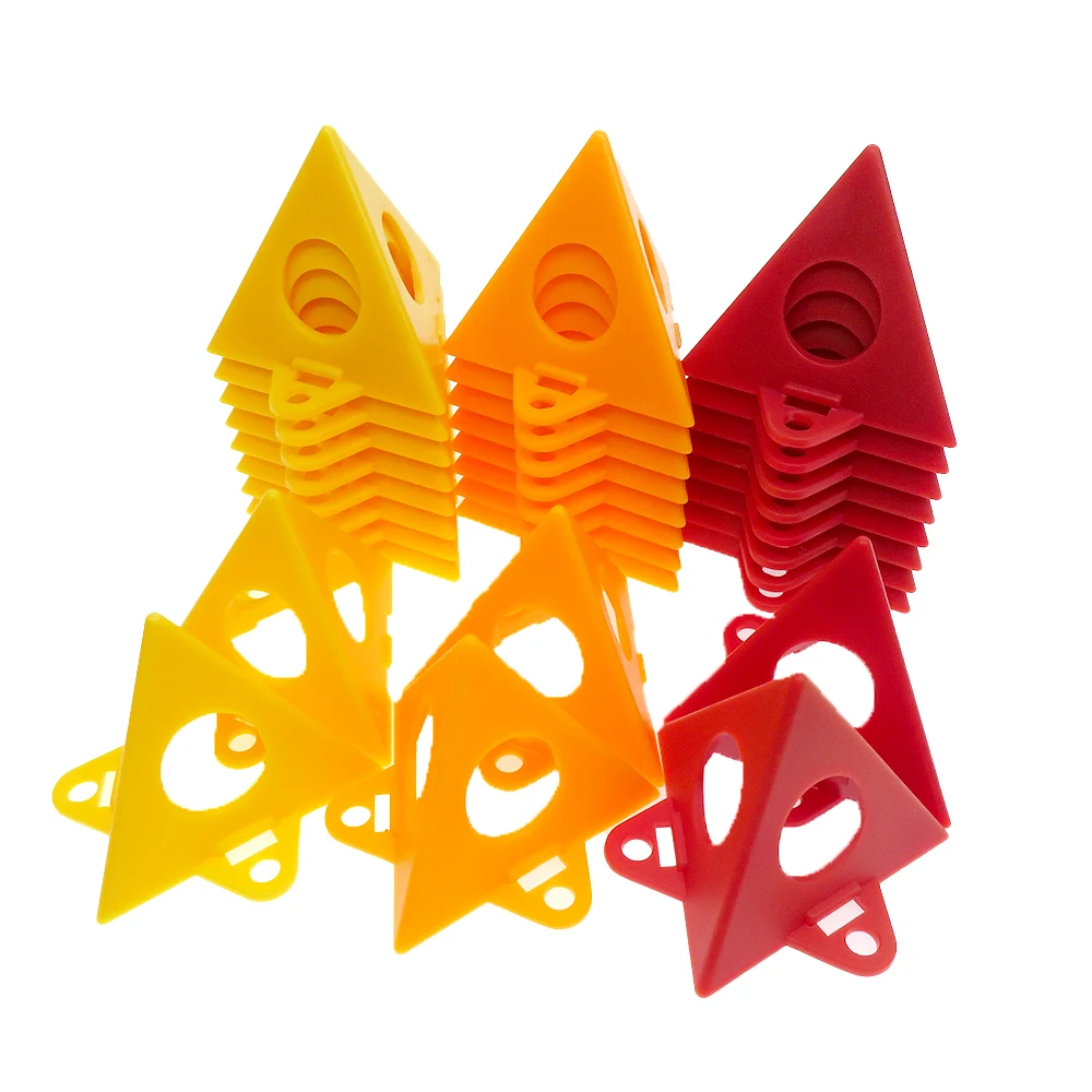 16pcs mini herramienta de soporte de pintura accesorios de carpinter&iacute;a almohadillas de pintura triangular