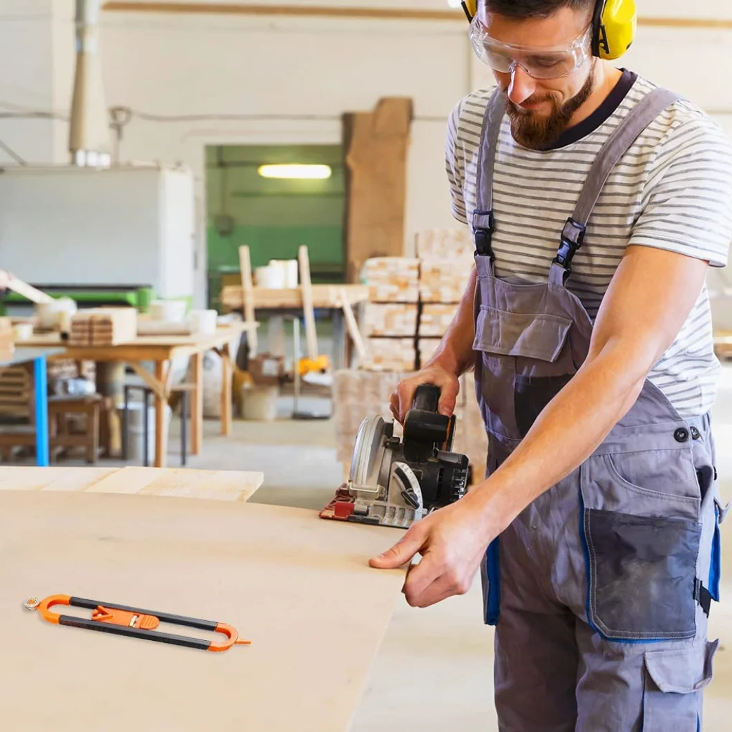 Herramienta de trazado de calibre de contorno, duplicador de perfil preciso, herramienta de perfil de forma Irregular para carpinter&iacute;a, proyectos de conversi&oacute;n de furgonetas