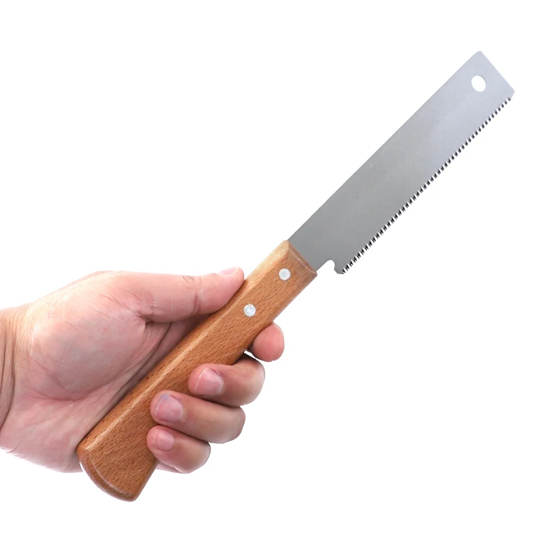 Sierra de madera SK5 de 150mm, acero, diente de 3 bordes, 17 TPI, sierra japonesa de corte al ras, sierra de recorte para carpinter&iacute;a
