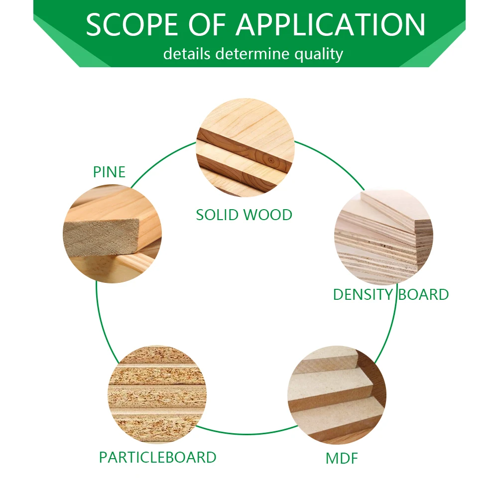 LAVIE-broca de enrutador de inglete de bloqueo de 45 grados, v&aacute;stago de 8mm, fresa de espiga, herramienta de carpinter&iacute;a para herramientas de madera, aleaci&oacute;n de carburo MC02010, 1 ud.