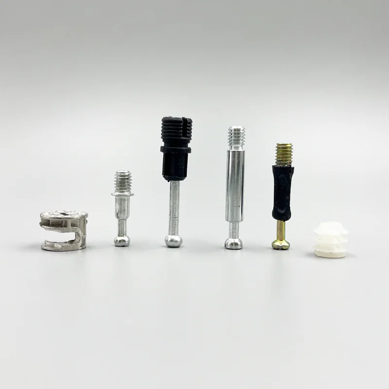 Juego de herrajes de conexi&oacute;n para muebles, tornillo de leva, tuerca de rueda exc&eacute;ntrica, tuerca de bloqueo de leva de armario, gabinete de empalme, engrosamiento de 20 piezas, 3 en 1