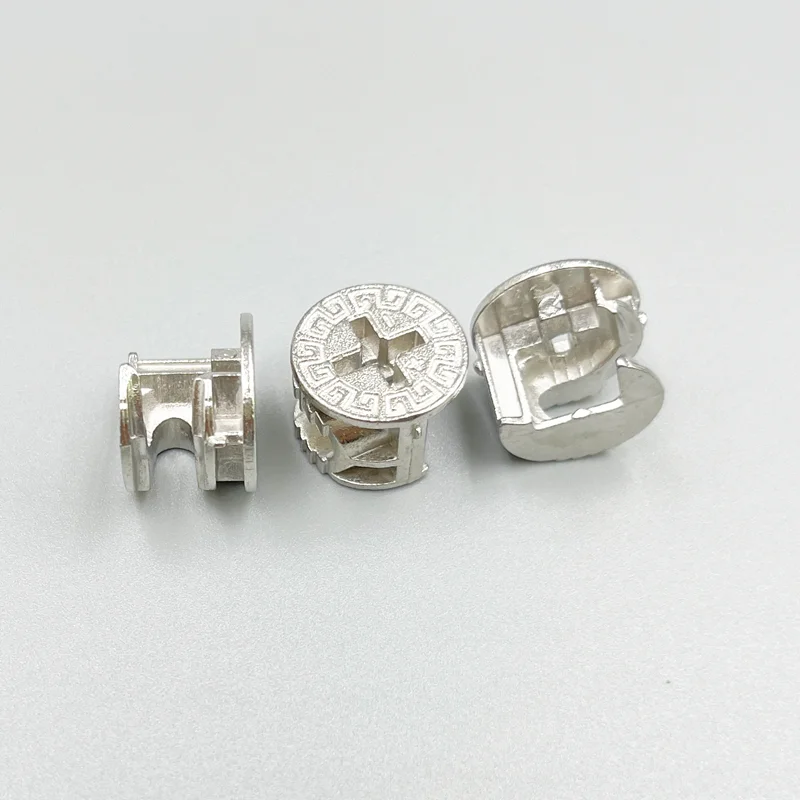 Juego de herrajes de conexi&oacute;n para muebles, tornillo de leva, tuerca de rueda exc&eacute;ntrica, tuerca de bloqueo de leva de armario, gabinete de empalme, engrosamiento de 20 piezas, 3 en 1